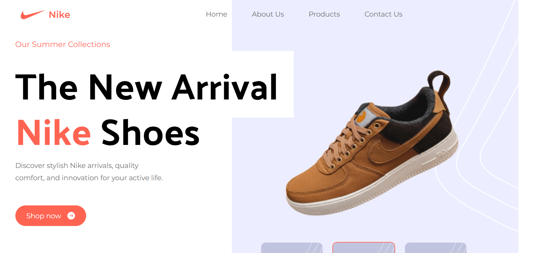 Nike Shoe's Website